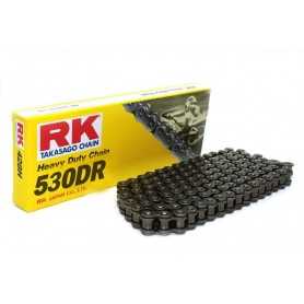(99400114) Cadena Moto RK 530DR con 114 eslabones negro