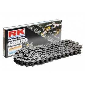(99447090) Cadena Moto RK 428KRO con 90 eslabones negro