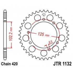 (R113253) Corona JT Bultaco Astro SM 50 (53 dientes
