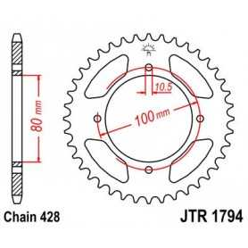(R179445) Corona JT 1794 de acero con 45 dientes