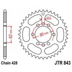 (R84348) Corona JT 843 de acero con 48 dientes