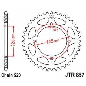 (R85745) Corona JT 857 de acero con 45 dientes