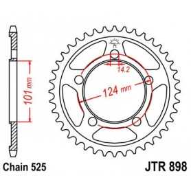 (R89838) Corona JT KTM Superduke 990 AÑO 05-11 (38 dientes