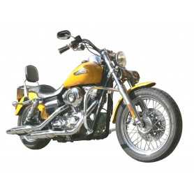 (54249) Protector De Motor (Defensa) Negro (Tubo diametro 30 Mm) Harley Davidson Dyna