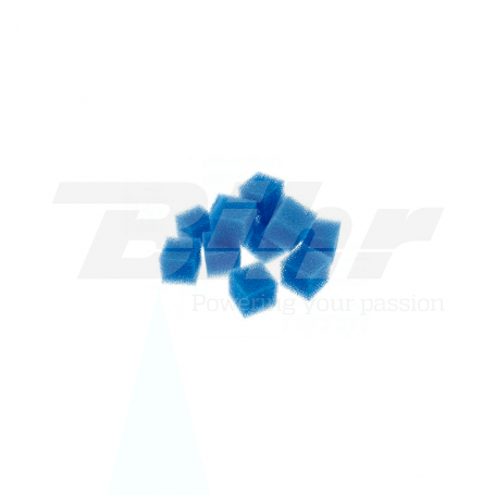 (790533) Espuma azul Twin Air para interior deposito gasolina (100uds, 12,5L