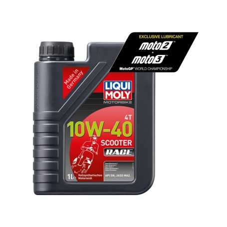 (20000012) Aceite 100% sintético Liqui-Moly 10W-40 Scooter Race 1L.