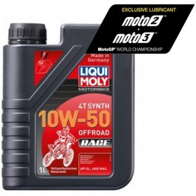 (23004) Botella de 1L aceite Liqui-Moly 100% sintético 10W-50 Off road Race