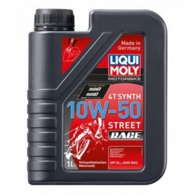Botella de 1L aceite Liqui Moly 100% sintético 10W-50 Street Race