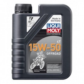 Botella de 1L aceite Liqui Moly HC sintético 15W-50 Off road