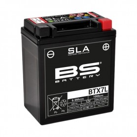 BATERIA BS SLA BTX7L (FA) HONDA CB 250 RS (MC02)