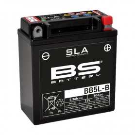 BATERIA BS SLA BB5L-B (FA) HONDA MTX 125 R (TC02)