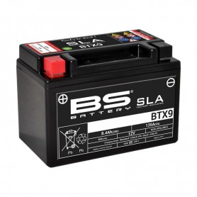 BATERIA BS SLA BTX9 (FA) HONDA CBR 600 F (PC19)