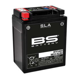 BATERIA BS SLA BTX14AH/BB14-A2/B2 (FA) HONDA XL 600 V TRANSALP (PD06)