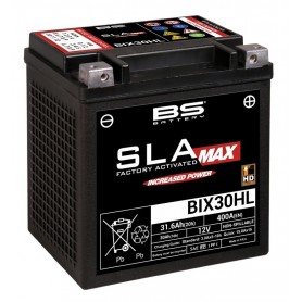 BATERIA BS SLA MAX BIX30HL (FA) HARLEY DAVIDSON FLHT 1340 ELECTRA GLIDE STANDARD