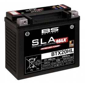 BATERIA BS SLA MAX BTX20HL (FA) HARLEY DAVIDSON XL 883 C SPORTSTER