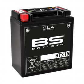 BATERIA BS SLA BTX16 (FA) HONDA XL 1000 V VARADERO (SD02)