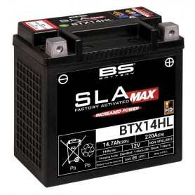 BATERIA BS SLA MAX BTX14HL (FA) BUELL 1125CR