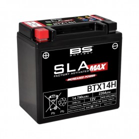 BATERIA BS SLA MAX BTX14H (FA) PIAGGIO MP3 300 LT YOURBAN ERL (M751)