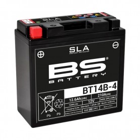 BATERIA BS SLA BT14B-4 (FA) YAMAHA FJR 1300 AE ULTIMATE EDITION