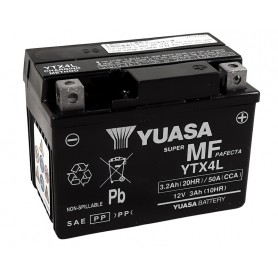 BATERIA YUASA YTX4L (FA) YAMAHA TT 600 S (4GV-4LW)