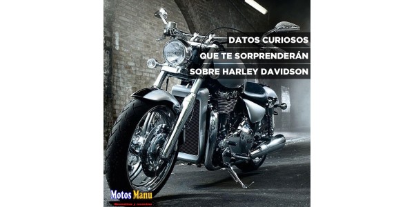 Datos curiosos que te sorprenderan sobre Harley Davidson
